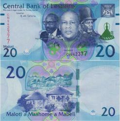 LESOTHO 20 MALOTİ 2024 ÇİL.
