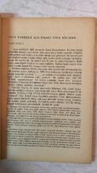 TÜRK DİLİ, AYLIK DİL VE YAZIN DERGİSİ - SAYI: 297 1 HAZİRAN 1976 - ORHAN ŞAİK GÖKYAY: KUMSAL - SAMİ SELÇUK: FRANSIZCADA ÖZLEŞME AKIMI VE DİLE İLİŞKİN YASANIN ÖYKÜSÜ - PINAR GÖKTAN CANEVİ: EURİPİDES'İN IŞIĞINDA ''KÜHEYLAN'' - ZEYYAT SELİMOĞLU: DUVARLAR - CAHİT ÖZTELLİ: OYUN TARİHİMİZ İÇİN ÖNEMLİ YİTİK BİR ESER - EMİN ÖZDEMİR: NASIL YARATILIYOR YENİ SÖZCÜKLER? - FAZIL HÜSNÜ DAĞLARCA: KARAGÖZ'LE HACİVAT'IN ÇOCUKLUĞU - SABAHATTİN KUDRET AKSAL: ÖLÜ - METİN ELOĞLU: TIRMIK - OĞUZ KAZIM ATOK: ACIMASIZLIK - HALİL UYSAL: ACININ ATLASINDA ADINA RASTLANMAYAN NE DE OLSA VAROLDUĞU SANILAN BİR SÜRGÜNÜN SÖYLEDİĞİ TÜRKÜDÜR - AHMET NADİR CANER: GÜÇLÜ GÜNLER - MEHMET KARABULUT: DÖRTLÜKLER - CENGİZ BEKTAŞ: İNANÇ ÇİÇEKLERİ - VECİHİ TİMUROĞLU: MUNZUR'UN GELİNİ - NECATİ ZEKERİYA: AĞIT - ŞÜKRAN KURDAKUL: NECİP FAZIL'IN ŞİİRİ - NECATİ TOSUNER: SORU.... SORU..... - CEVDET KUDREET: KARAGÖZ METİNLERİ 3 - TARIK DURSUN K.: BAHRİYELİ ÇOCUK- 64 SAYFA