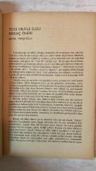TÜRK DİLİ, AYLIK DİL VE YAZIN DERGİSİ - SAYI: 346 1 EKİM 1980 - BERKE VARDAR: TERİMSEL ETKİNLİK VE TERİMBİLİM - PAUL BRESKİN: ÇAĞDAŞ ŞİİRİ NASIL OKUMALI - CEMAL MEHÇIOĞLU: TÜZE DİLİYLE İLGİLİ BİRKAÇ ÖNERİ - HİKMET DİZDAROĞLU: ÖMER SEYFETTİN'İN ŞİİRLERİ ÜZERİNE - AZİZ NESİN: ŞİİRLER - NAHİT ULVİ AKGÜN: KARABİNA SAHİL OTELİ - NURER UĞURLU: SELAM GİBİDİR - ERDOĞAN ALKAN: GEÇMİŞ ZAMAN ÇİÇEKLERİ - YAŞAR MİRAÇ: YEDİLİ KÜPE/ŞİİRLER - AHMET ADA: YAĞMUR TÜRKÜSÜ - MEHMET SEYDA: ÜÇ ROMANIYLA İRFAN YALÇIN - TAHSİN YÜCEL: TARİH/COĞRAFYA - MUZAFFER UYGUNER: SEYRAN DESTANI - RAMİS DARA: BİRİKİME DAYANAN BİR KİTAP - DİL BAYRAMI - ÖDÜLLER - 64 SAYFA
