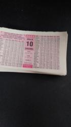 10  aralık 2025 Hakikat orijinal takvim yaprağı doğum günü - özel gün hediyesi