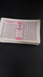 1 aralık 2025 Hakikat orijinal takvim yaprağı doğum günü - özel gün hediyesi