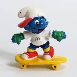 Şirinler Kaykaylı Şirin Figür Oyuncak McDonald's 1997