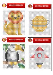 Herkes İçin Piksel Boyama Kitabı (Cevaplı – Özel Seri)