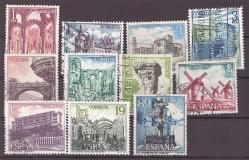 İspanya Gezi Temalı Damgalı Tematik Pul Lotu - YL78