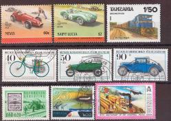 LOT.19 » Araçlar Temalı Tematik Pul Lotu - YL99