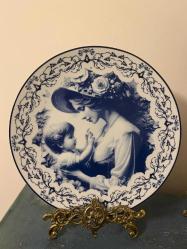 Dekoratif Anne Çocuk Tabak