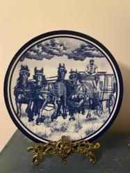 Dekoratif Atlı Tabak