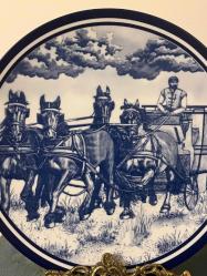 Dekoratif Atlı Tabak