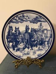 Dekoratif Atlı Tabak