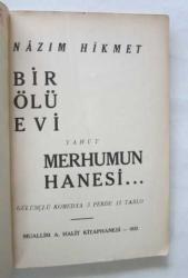 Bir Ölü Evi yahut Merhumum Hanesi... [İLK BASKI] / Gülünçlü Komedya 3 Perde 11 Tablo