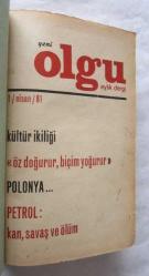 YENİ OLGU Aylık Dergi, 1981 - 1982, Yıl: 1 - 2, Sayı: 1 - 14 [TAKIM]