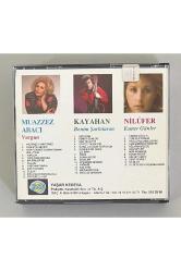 Muazzez Abacı Kayahan Nilüfer 3 CD'lik Set (Orijinal Dönem Baskı Cd)