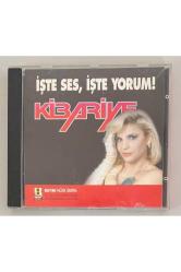 Kibariye İşte Ses İşte Yorum Cd (Orjnal 1993 Dönem Baskı Cd Sarı Bandrol)
