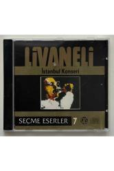 Zülfü Livaneli Seçme Eserler 7 İstanbul Konseri Cd (Orjnal Dönem Baskı Cd)