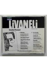 Zülfü Livaneli Seçme Eserler 7 İstanbul Konseri Cd (Orjnal Dönem Baskı Cd)
