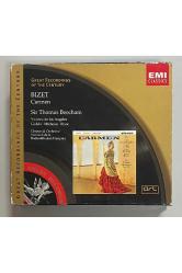 Bizet Carmen Great Recordings Of The Century 3 Cd Set Kitapçık Mevcuttur (Orijinal 2000 Baskı Cd)