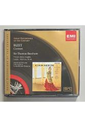 Bizet Carmen Great Recordings Of The Century 3 Cd Set Kitapçık Mevcuttur (Orijinal 2000 Baskı Cd)