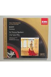 Bizet Carmen Great Recordings Of The Century 3 Cd Set Kitapçık Mevcuttur (Orijinal 2000 Baskı Cd)