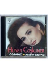 Hüner Coşkuner Olamaz - Dünden Razıyım Cd (Orijnal 1994 Dönem Baskı Cd)
