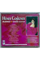 Hüner Coşkuner Olamaz - Dünden Razıyım Cd (Orijnal 1994 Dönem Baskı Cd)