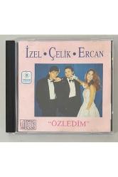 İzel Çelik Ercan Özledim Cd (Orijinal 1992 Dönem Baskı Cd)