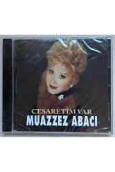 Muazzez Abacı Cesaretim Var Cd (Jelatinli Sıfır Orijinal Dönem Baskı Cd)