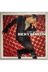 Ricky Martin Livin' La Vida Loca Cd (Orijinal Dönem Baskı Cd)