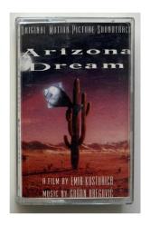 Arizona Dream Original Motion Picture Soundtrack Kaset