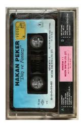 Hakan Peker Düş ve Fantezi Kaset (Bir Efsane, Olmasa Mektubun) (Orjnal Dönem Kağıt Baskı Kaset)