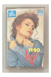 Ajda Pekkan 1990 Kaset (Orjinal Dönem Baskı)