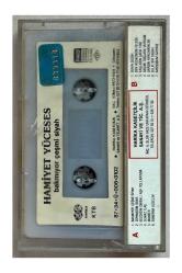 Hamiyet Yüceses Bakmıyor Çeşmi Siyah Kaset (Orjinal Dönem Kağıt Baskı Kaset)