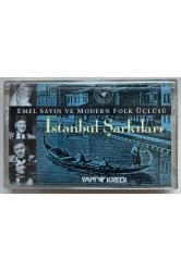 Emel Sayın ve Modern Folk Üçlüsü İstanbul Şarkıları Kaset (Jelatinli Sıfır Orijinal Dönem Kaset)