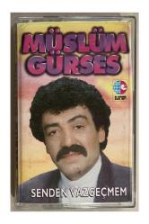 Müslüm Gürses Senden Vazgeçmem Kaset (Orjnal 1994 Dönem Baskı Kaset)