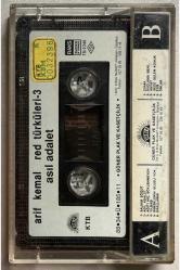 Arif Kemal Red Türküleri 3 Asıl Adalet Kaset (Orjinal Dönem Kağıt Baskı Kaset)