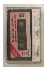 Müzeyyen Senar Çilingir Sofrası 1990 (Oturak Alemi) Kaset (Orjnal Dönem Kağıt Baskı Kaset)