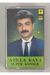 Atilla Kaya Süper Konser Kağıt Baskı Kaset (1998 Baskı)
