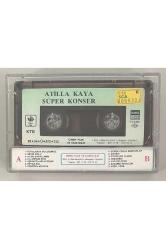 Atilla Kaya Süper Konser Kağıt Baskı Kaset (1998 Baskı)