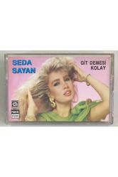 Seda Sayan Git Demesi Kolay Kaset (Orjnal Dönem Kağıt Baskı Kaset)