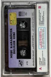 Neşe Karaböcek Deliler Gibi İşte Eyle Kaset (Orjinal 1989 Dönem Kağıt Baskı)