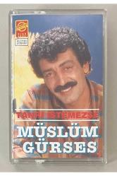 Müslüm Gürses Tanrı İstemezse Kaset (Orjnal Dönem Baskı Kaset)