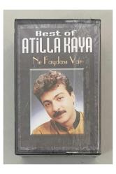 Atilla Kaya Best Of Kutupta Yaz Gibi - Ne Faydası Var Çift Kaset (Jelatininde Sıfır Orjnal Baskı)