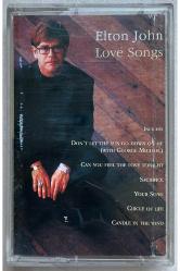 Elton John Love Songs Kaset (Orijinal Dönem Baskı Kaset)