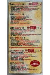 Kubat Arşiv 1-2-3 Kaset (Orijinal Dönem Baskı 3 Kaset)