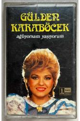 Gülden Karaböcek Ağlıyorsam Yaşıyorum Kaset (Orijnal Dönem Kağıt Baskı Kaset)