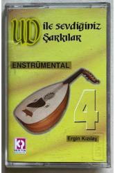 Ergin Kızılay 4 Ud İle Sevdiğiniz Şarkılar Kaset (Orijinal Dönem Baskı Kaset)