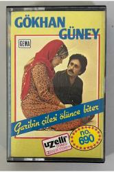Gökhan Güney Garibin Çilesi Ölünce Biter Kaset (Orijinal Uzelli 690 Alman Kağıt Baskı Kaset)