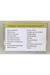 Yabancı Türkçe Karışık Özel Dolum Kaset (Dönem Dolum Kaset Şarkı Listesi Kaset Kapağındadır) Ref:24