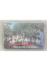 Erkin Koray Tek Başına Konser Kaset (Orijnal 1991 Dönem Kağıt Baskı Kaset)