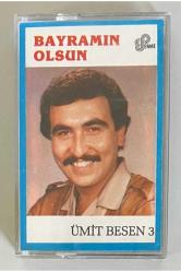 Ümit Besen 3 Bayramın Olsun Kaset (Orijnal Dönem Kağıt Baskı Kaset)