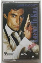 James Bond Licence To Kill Film Müzikleri Kaset (Orijnal Dönem Baskı Kaset)